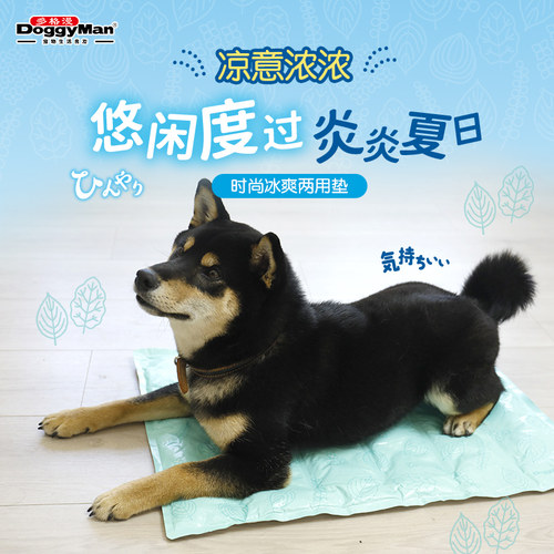 多格漫宠物凉垫时尚冰垫两用垫