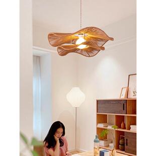 日式 纳维亚餐厅酒吧宋代美学覆古编织灯 客厅卧室茶室斯堪