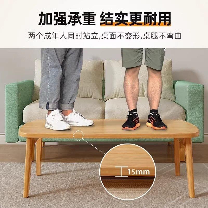 茶几可折叠客厅家用小户型茶桌小桌子简约卧室餐桌矮桌飘窗免安装
