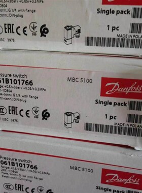 丹佛斯压力开关mbc5100061B101766全