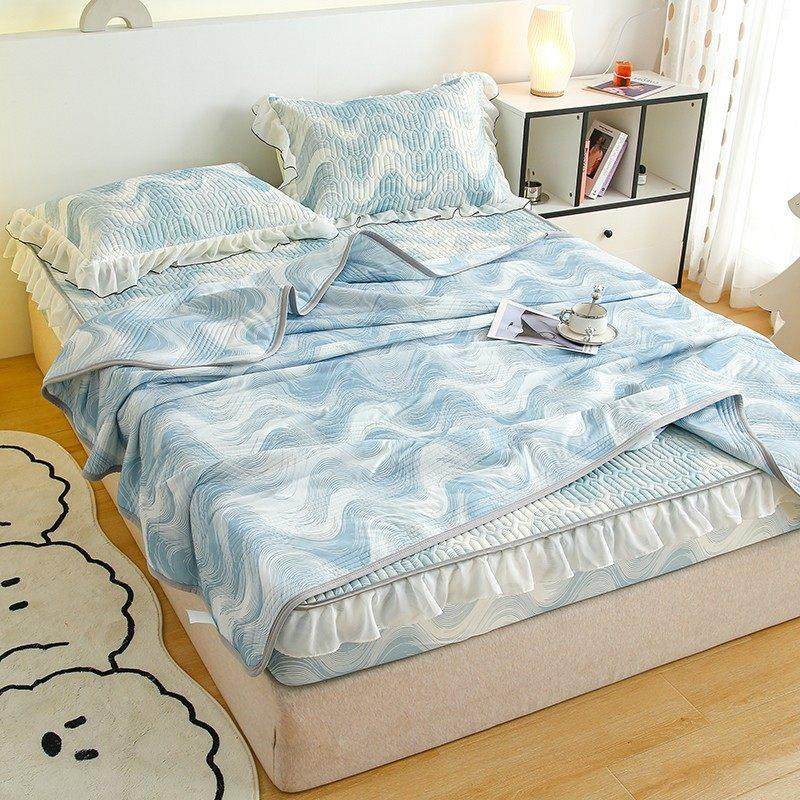 A类夏季冰丝乳胶凉席四件套床笠款空调凉席三件套凉感床笠罩套夏,床上用品,乳胶席,淘宝优惠券,粉丝福利购,淘宝优惠卷