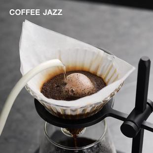 杯咖啡壶滤杯四方滤纸 手冲咖啡滤纸V60锥形过滤纸滤 COFFEE JAZZ