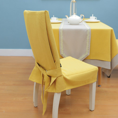 椅套椅子套罩通用家用凳子酒店餐桌椅加厚ym简约连体餐厅弧形定制