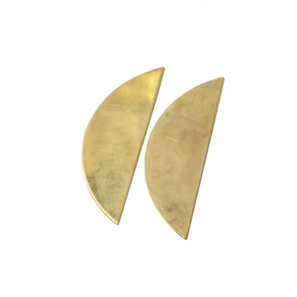 山东快书月牙板鸳鸯板月牙板铜评书板说书板月亮板纯铜月牙板响板