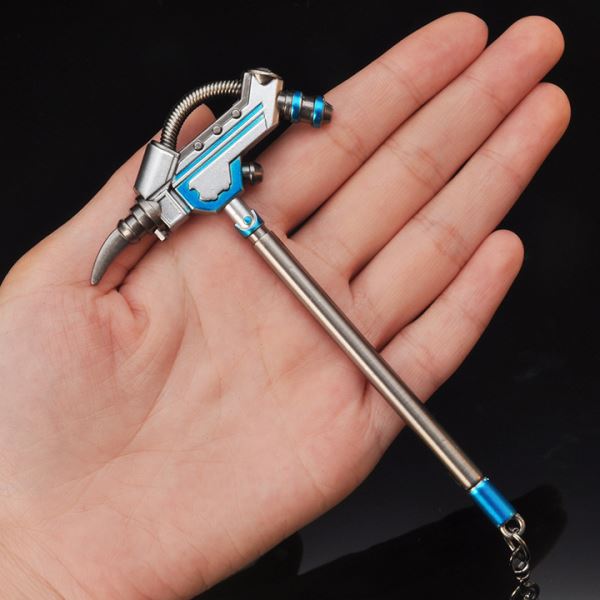 堡垒之夜FORTNITE周边 脉冲斧稀有史诗兵器钥匙扣 合金武器