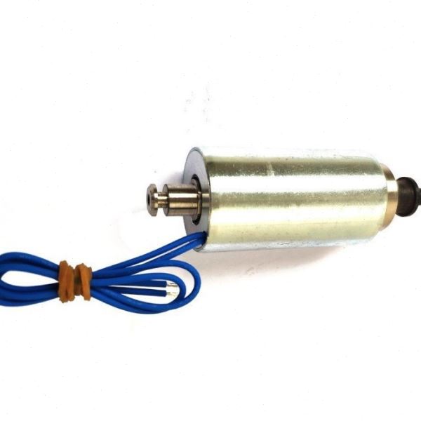 24v圆管电磁铁牵引气阀水阀T3257贯穿推拉式直流电磁铁