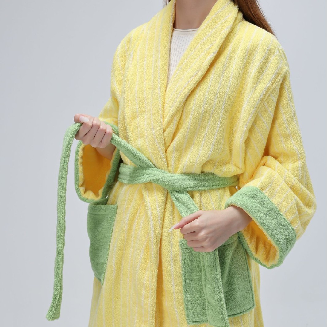 纯棉浴袍男女情侣浴衣加厚吸水高档大码宽松居家服四季可穿式浴巾