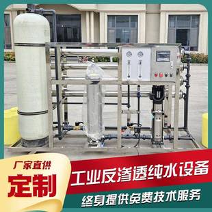 100吨反渗透水处理设备实验制药医院用超纯水 EDI超纯水设备0.5
