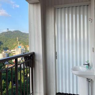 全铝合金折叠门窗卫生间卧室客厅推拉门开放式厨房商铺隔断门