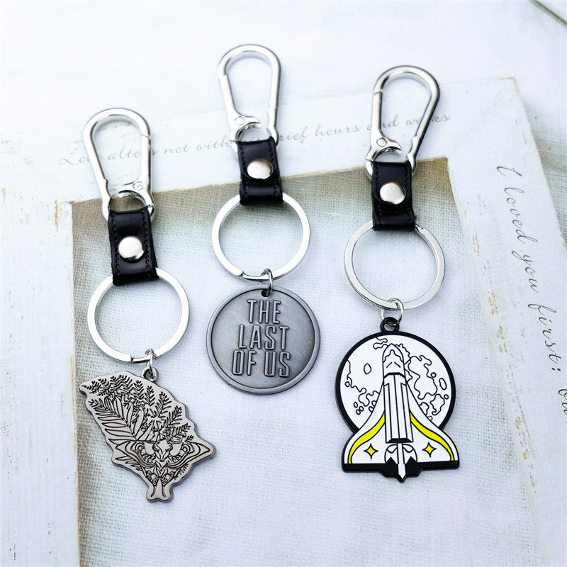 最后生还者2钥匙扣美剧游戏周边金属吊坠艾莉挂饰火萤项链挂件
