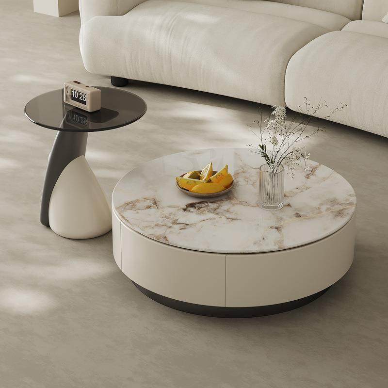 圆月茶几客厅家用小户型现代简约圆形茶几桌轻奢感2025新款,五金/工具,其他电线电缆,淘宝优惠券,粉丝福利购,淘宝优惠卷