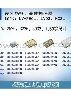 SG5032VEN 312.5MHz CJGA:5032 差分晶振  X1G005541xxxx00