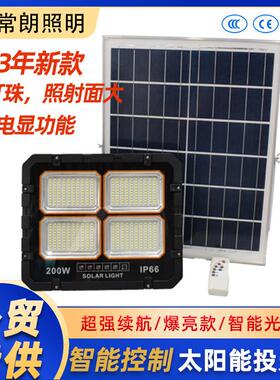 太阳能投光灯园林花园照树灯新农村院子高亮壁灯ledfloodlight