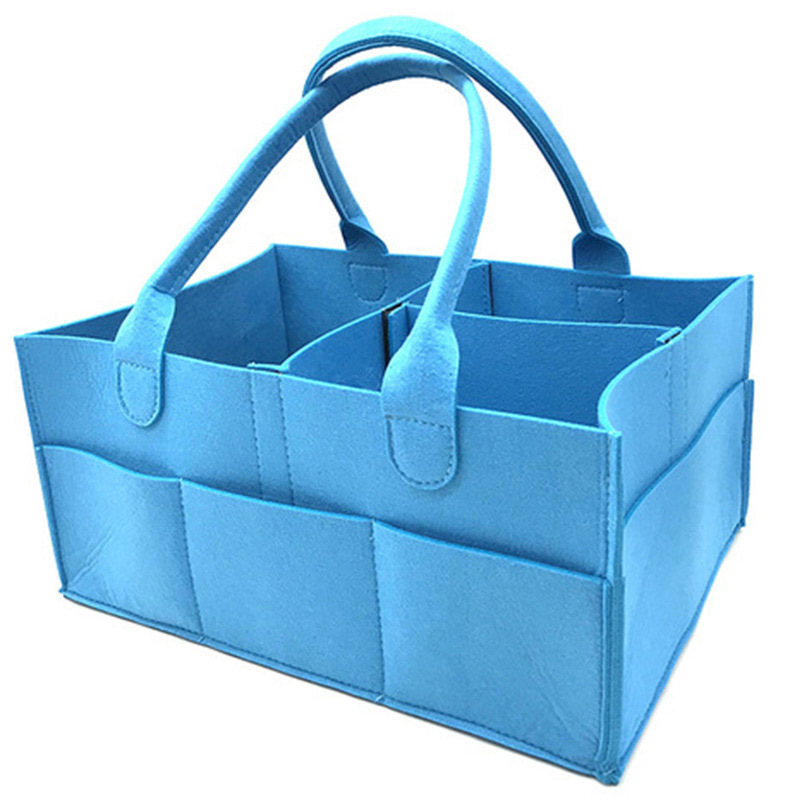 厂家毛毡包尿不湿尿布收纳袋毛毡收纳包化妆包可加logo