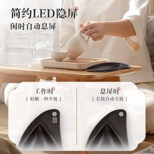 香山茶叶秤小型家用克数秤茶则称厨房精准称重便携迷你充电电子秤