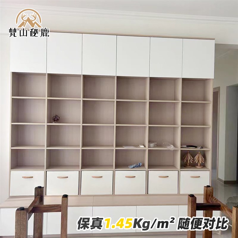 定制橱柜收纳筐尺寸家用客厅靠墙书柜收纳箱布艺抽屉式储物整理盒