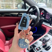 适用于宝马新3系325li钥匙套i3三系5系530车x45壳x3刀锋KT猫ix3扣