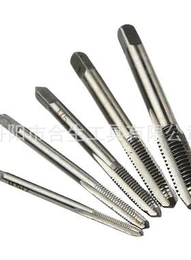 5pc手用机用直槽丝锥M3-M8 快速攻丝五件套打内螺纹五金工具
