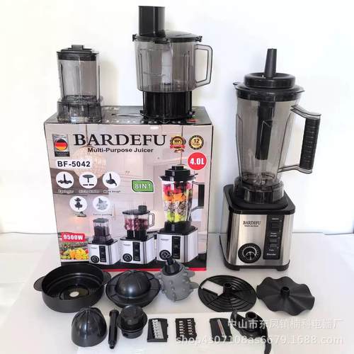 跨境BARDEFU/SC 4L 8in1 大容量多功能破壁机机料理机研磨榨汁机