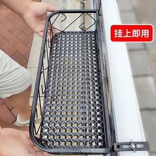栏杆阳台窗户花架置物架花盆托架铁艺花架轻奢高级感置物架多肉