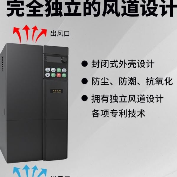 MS600矢量重载变频器相220V转三相380V风机水泵1.5/2kW水泵调速