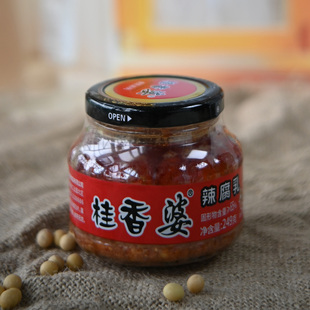 桂香婆辣腐乳249g香辣油腐乳正宗江西特产霉豆腐下饭菜火锅调味料