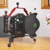 提手海单反支架防水配件摄影支架配件壳潜水蛙扩展摄影器材双手持