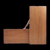 原木樱桃白书桌木木板定制隔板实木板板橡木板板板吧台板台面蜡