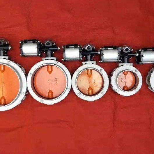 气动粉尘蝶阀 气动对夹蝶阀单双法兰蝶阀水泥搅拌站专用粉尘蝶阀,标准件/零部件/工业耗材,气阀,淘宝优惠券,粉丝福利购,淘宝优惠卷