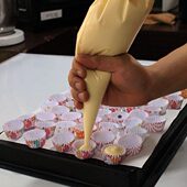 模具加厚纸杯免号迷你特小甜品托糯米糍膜淋蛋糕杯一次性中号烤箱