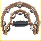 专业手摇铃 脆配件铃鼓简单节奏伴奏色清乐器演出表儿童音 民谣手