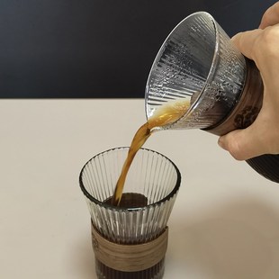 过滤器漏斗滤杯器具家用挂耳咖啡杯 咖啡分享壶玻璃手冲咖啡壶套装