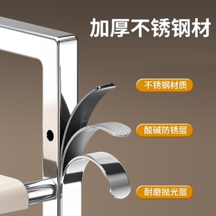 厨房不锈钢下水槽置物架多层锅具碗碟多功能收纳架家用柜内储物架
