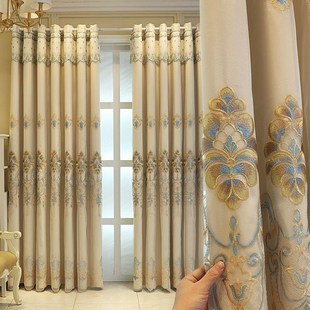 加厚全套ins风窗帘挂钩款 2025新款 双层一体送帘头全遮光卧室客厅