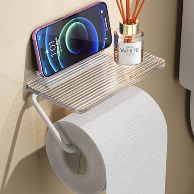 卫生纸置物架纸巾架厕所卷纸厕纸卫生间手纸抽纸架子纸巾盒免打孔