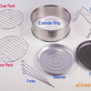 叉 煎 配件   架整套或单买加高圈 烧烤光波炉盘蒸盘配件原装炉头