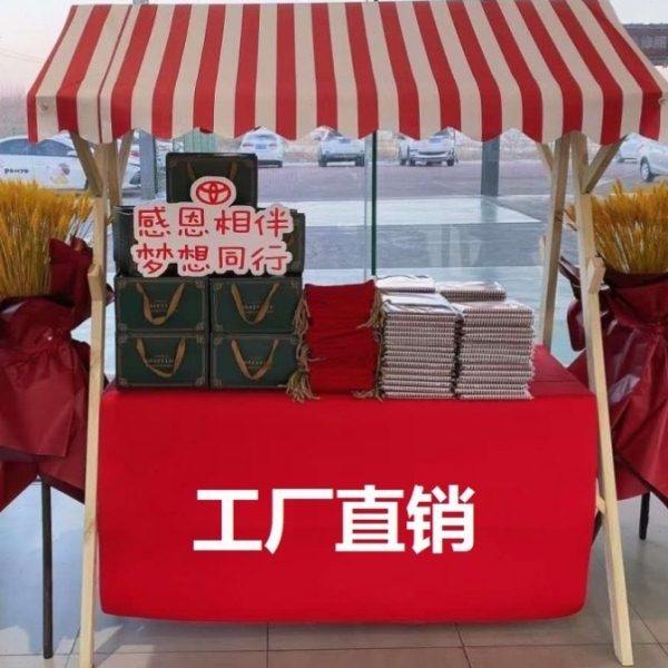 可折叠移动集市摊位展示架户外棚网红款花车夜市架子集市摊位架子