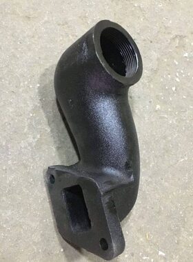 排气管12风55柴油机时排气管 Z 弯脖弯头江淮S1柴油机111