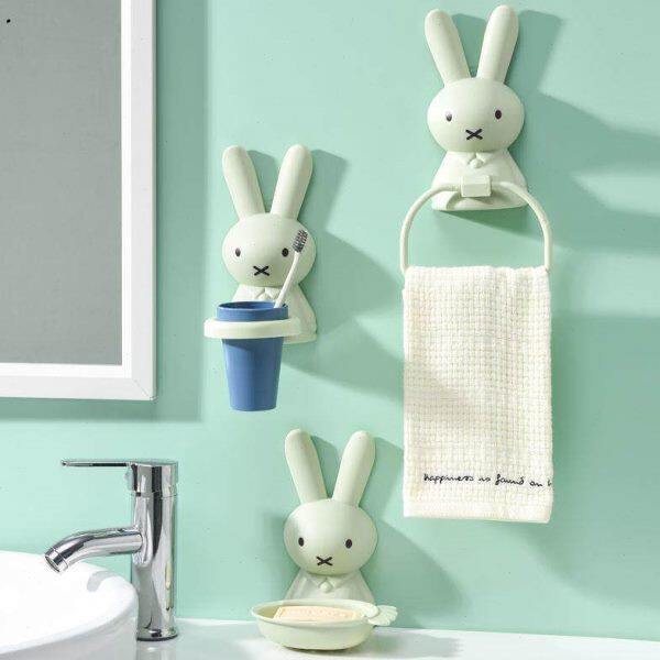 沥水肥皂盒吸盘置物架香皂盒免打孔卡通儿童创意可爱壁挂卫生间子