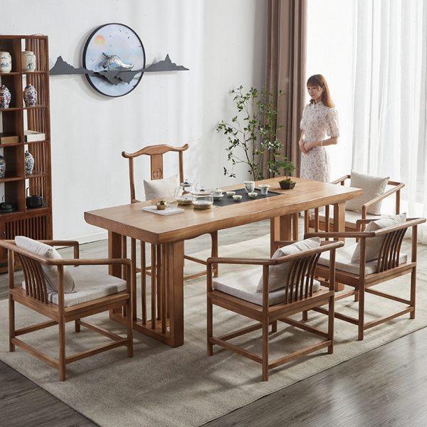 新中式实木茶桌茶馆禅意会客接待功夫泡茶桌公室休闲茶桌椅组合,商业/办公家具,茶台/茶桌,淘宝优惠券,粉丝福利购,淘宝优惠卷