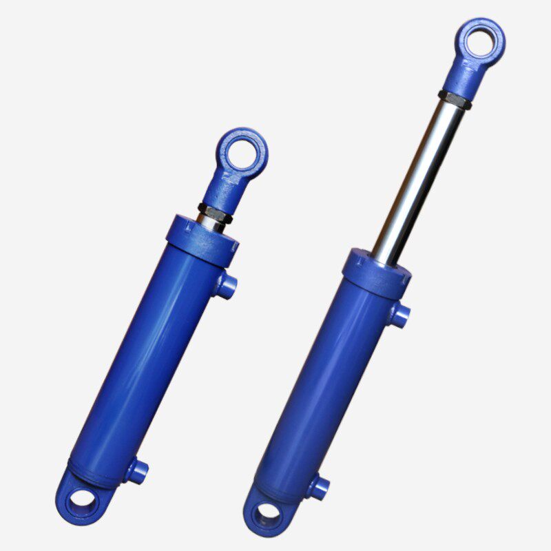 油缸HSG63液压油缸双向5吨升降杆液压油顶油压顶液压缸顶泵配件