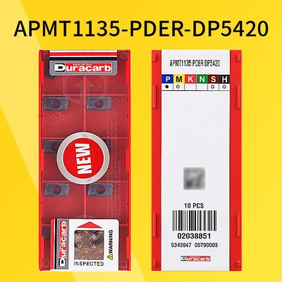杜龙卡普浦APMT1135-PDER-DP5320 APMT1135-PDER-DP5420数控刀片
