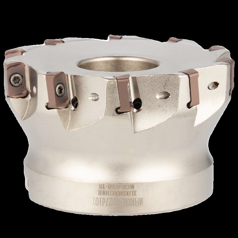 MFH03R快进给铣刀盘内冷开粗双面铣刀杆京瓷款LOGU030310铣刀片