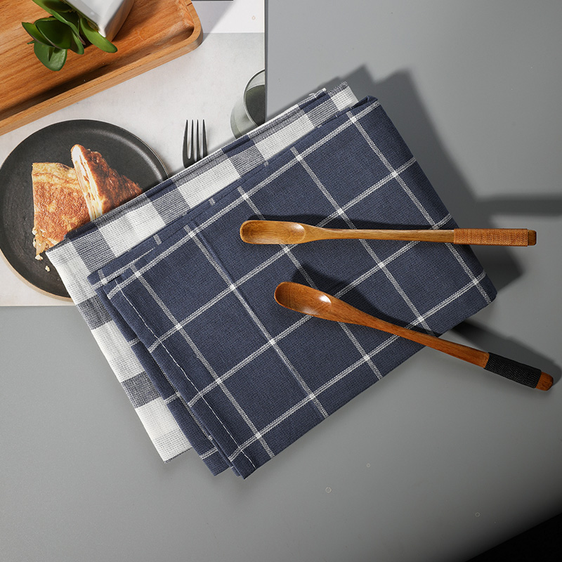 文艺小清新棉布餐巾隔热桌垫摆拍背景布艺隔热垫野餐餐巾布