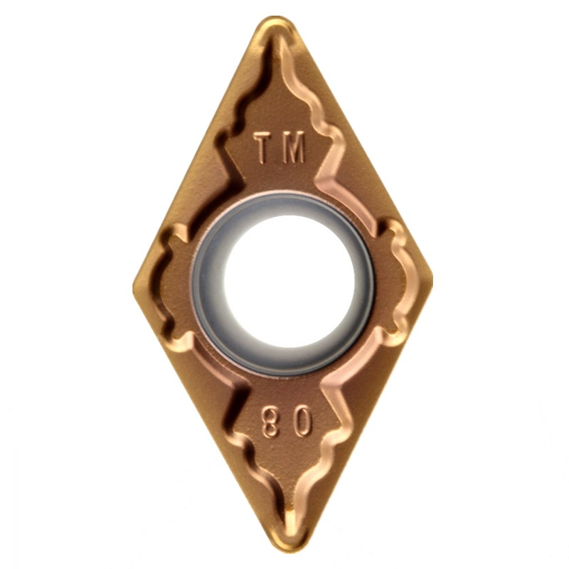 株洲正品数控刀片DCMT070204/08-TM WS7225菱形不锈钢刀具车刀头