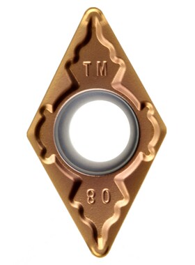 株洲正品数控刀片DCMT070204/08-TM WS7225菱形不锈钢刀具车刀头