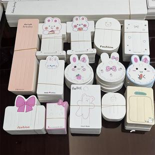 100张…吊牌纸diy发饰卡纸饰品包装 发卡纸 发夹卡纸白色抓夹款