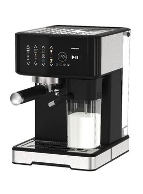 TC51K+意式半自动泵压式浓缩咖啡机咖啡粉胶囊奶箱小型家用一体机