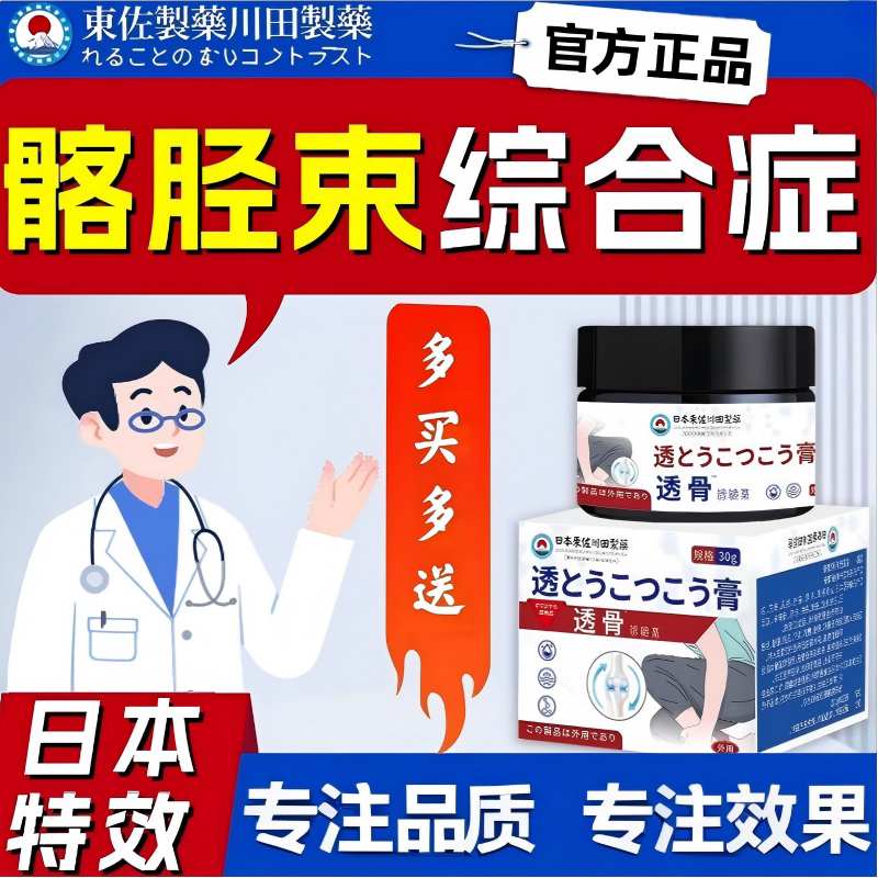 髂胫束综合症特效膏大腿膝关节