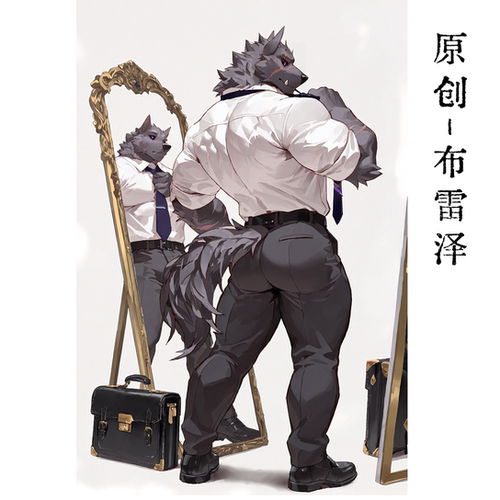 原创-亚克力立牌人形桌面摆件艾尔登法环-布雷泽二次元游戏周边